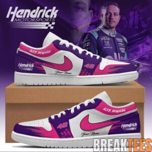 Hendrick Motorsports Special “Alex Bowman” 2026 AJ1 Shoes
