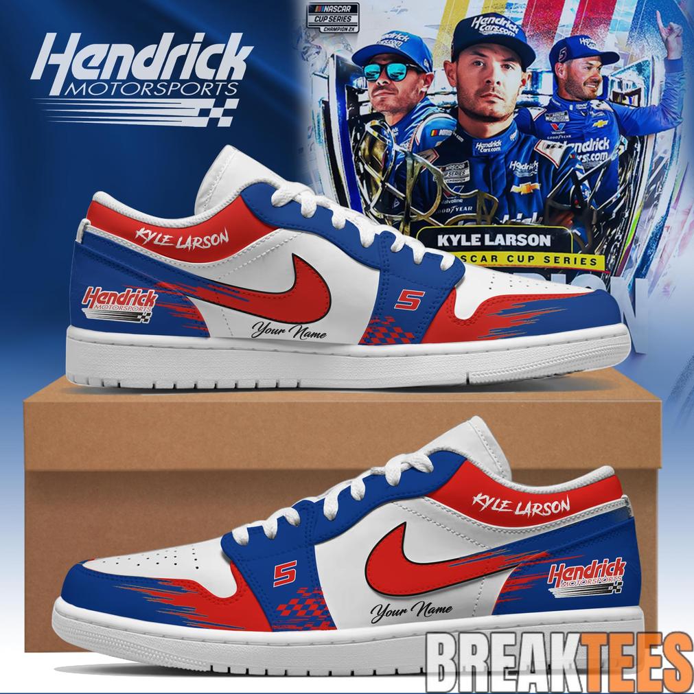 Hendrick Motorsports Special “Kyle Larson” 2026 Air Jordan 1 Shoes Hendrick Motorsports Special “Kyle Larson” 2026 Air Jordan 1 Shoes