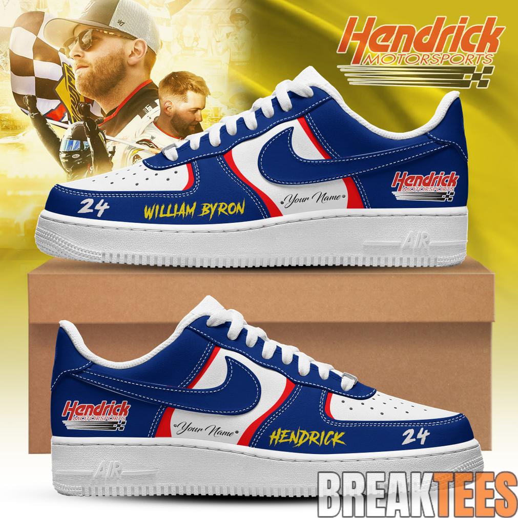 Hendrick Motorsports Special “William Byron” 2026 AF1 Shoes Hendrick Motorsports Special “William Byron” 2026 AF1 Shoes