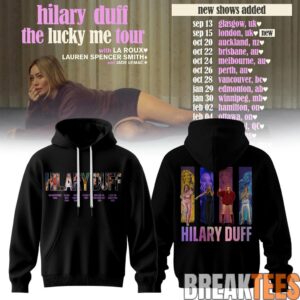 Hilary Duff The Lucky Me Tour Back Edition Hoodie 2