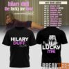 Hilary Duff The Lucky Me Tour White Edition Tee Hilary Duff The Lucky Me Tour White Edition Tee