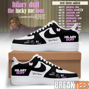 Hilary Duff The Lucky Me Tour Edition Air Force 1 Shoes