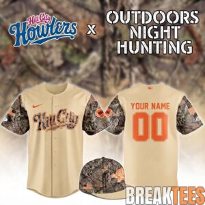 Hill City Howlers Outdoors Hunting Night 2026 Theme Game Custom Jersey
