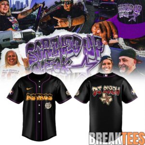 Houston Astros x DJ Screw Collection Black Jersey
