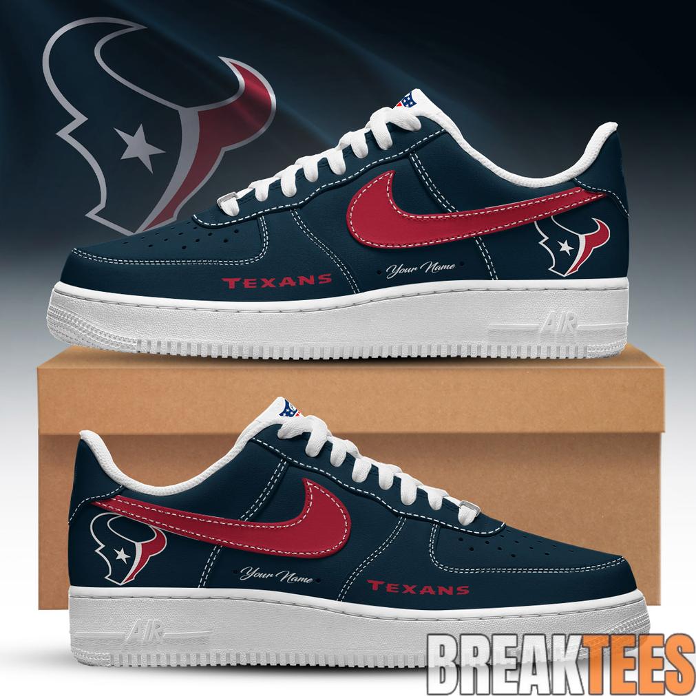 Houston Texans Special Heritage 2026 Custom AF1 Sneaker Houston Texans Special Heritage 2026 Custom AF1 Sneaker