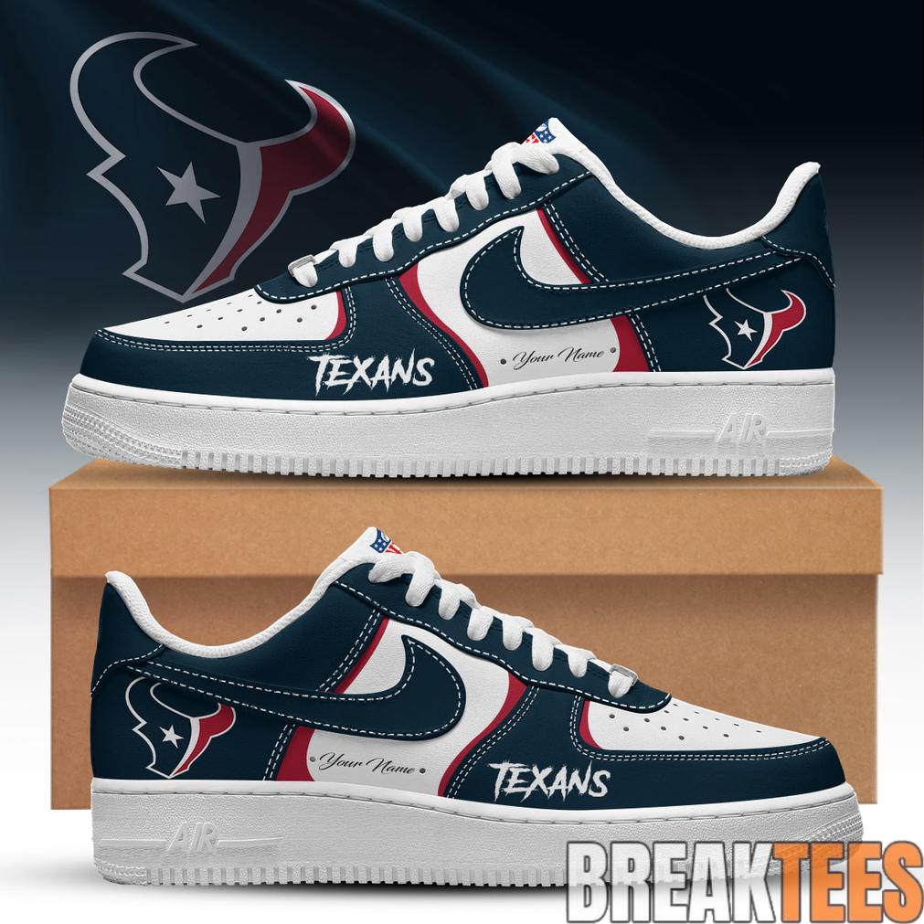 Houston Texans Special Heritage 2026 Custom AF1 Sneaker Houston Texans Special Heritage 2026 Custom AF1 Sneaker