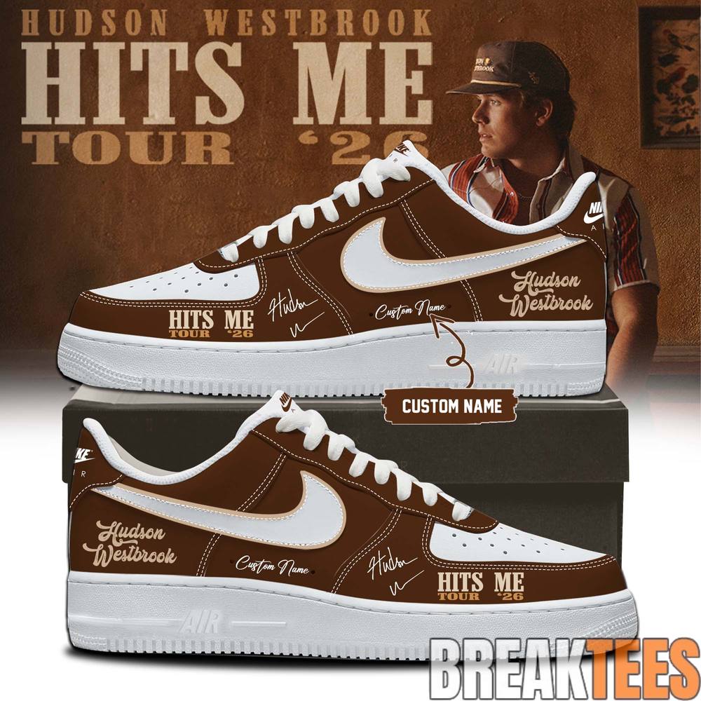 Hudson Westbrook “Hits Me Tour ’26” AF1 Shoes Hudson Westbrook “Hits Me Tour ’26” AF1 Shoes