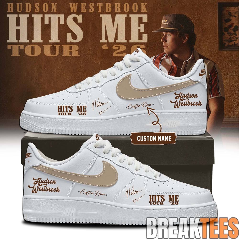Hudson Westbrook “Hits Me Tour ’26” AF1 Shoes Hudson Westbrook “Hits Me Tour ’26” AF1 Shoes