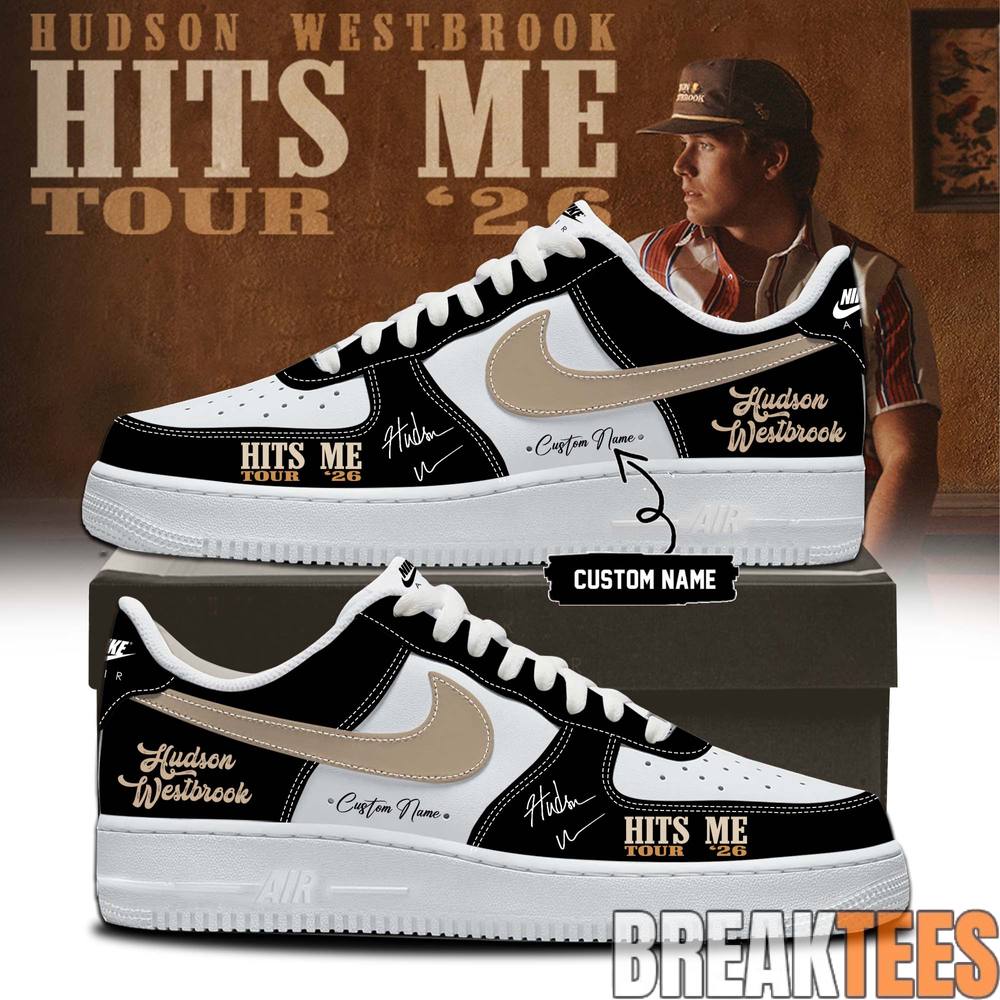 Hudson Westbrook “Hits Me Tour ’26” AF1 Shoes Hudson Westbrook “Hits Me Tour ’26” AF1 Shoes