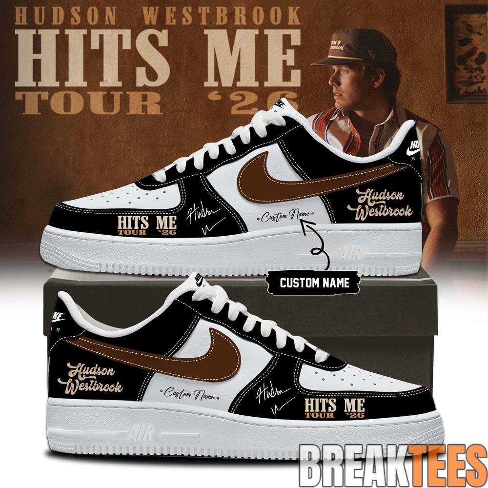 Hudson Westbrook “Hits Me Tour ’26” AF1 Shoes Hudson Westbrook “Hits Me Tour ’26” AF1 Shoes
