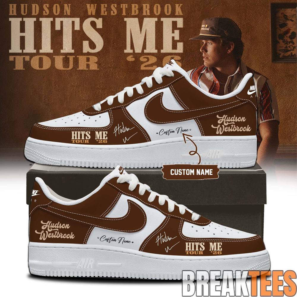 Hudson Westbrook “Hits Me Tour ’26” AF1 Shoes Hudson Westbrook “Hits Me Tour ’26” AF1 Shoes