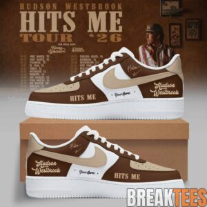 Hudson Westbrook 'Hits Me Tour '26' Air Force 1 Shoes 1 Hudson Westbrook 'Hits Me Tour '26' Air Force 1 Shoes 1