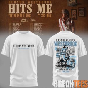 Hudson Westbrook 'Hits Me Tour '26' Shirt 2