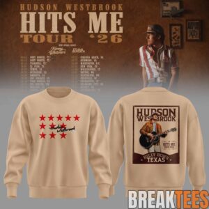 Hudson Westbrook 'Hits Me Tour '26' Sweatshirt