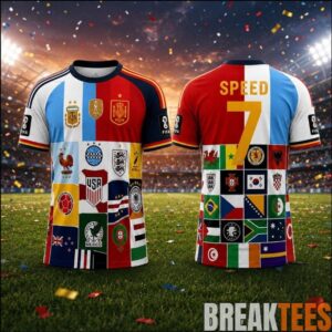 IShowSpeed All Countries 2026 World Cup Final Limited Edition Football Jersey