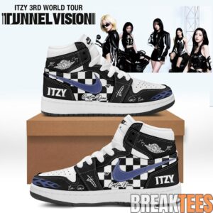 ITZY “Tunnel Vision” World Tour 2026 AJ1 Shoes