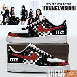 ITZY “Tunnel Vision” World Tour 2026 AF1 Shoes 1