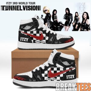 ITZY “Tunnel Vision” World Tour 2026 AJ1 Shoes 1