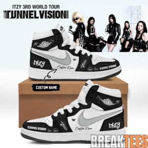 ITZY “Tunnel Vision” World Tour 2026 AJ1 Shoes 3