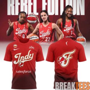 Indiana Fever Rebel Edition 2026 Special T-Shirt