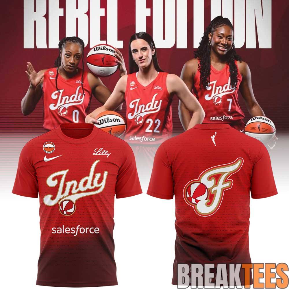 Indiana Fever Rebel Edition 2026 Special T-Shirt Indiana Fever Rebel Edition 2026 Special T-Shirt