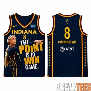 Indiana Fever Sophie Cunningham The Point Is To Win Game Pointing Jersey Shirt 1 Indiana Fever Sophie Cunningham The Point Is To Win Game Pointing Jersey Shirt 1