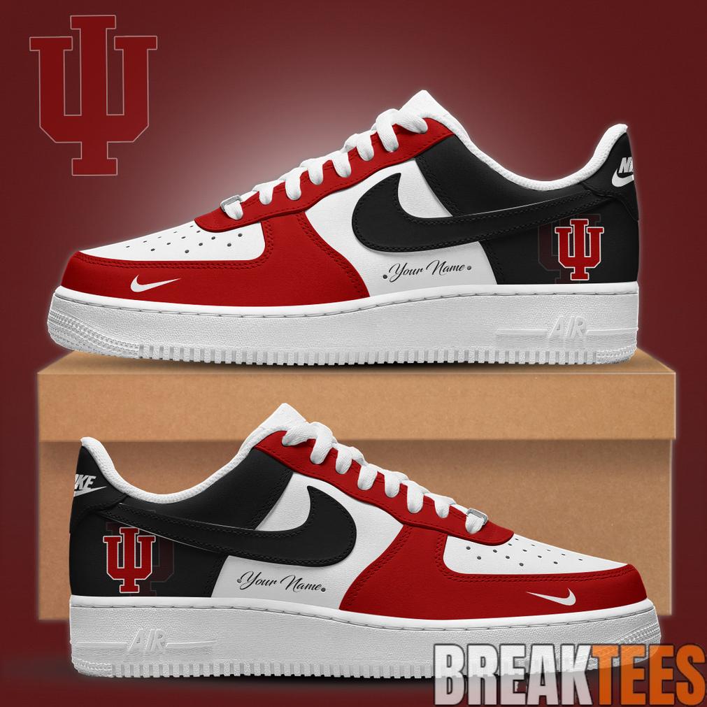Indiana Hoosiers Special New Edition Custom AF1 Shoes Indiana Hoosiers Special New Edition Custom AF1 Shoes