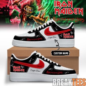 Iron Maiden – Run For Your Lives World Tour AF1 Shoes
