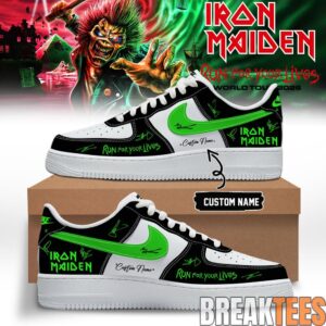 Iron Maiden – Run For Your Lives World Tour AF1 Shoes 1