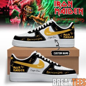 Iron Maiden – Run For Your Lives World Tour AF1 Shoes 2