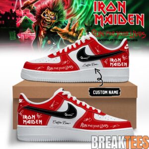 Iron Maiden – Run For Your Lives World Tour AF1 Shoes 3
