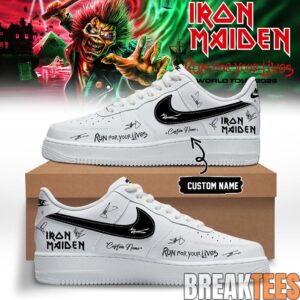 Iron Maiden – Run For Your Lives World Tour AF1 Shoes 4