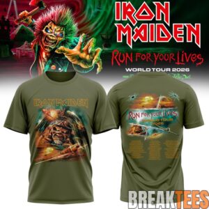 Iron Maiden – Run For Your Lives World Tour Shirt