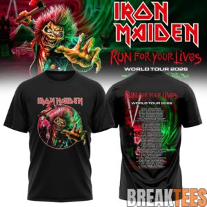 Iron Maiden – Run For Your Lives World Tour Shirt 2