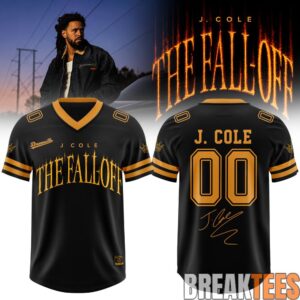 J. Cole The Fall-Off Tour Limited Football Jersey