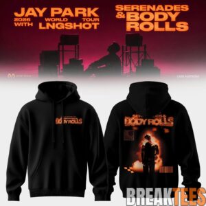 JAY PARK 2026 World Tour x LNGSHOT 'Serenades & Body Rolls' Special Hoodie