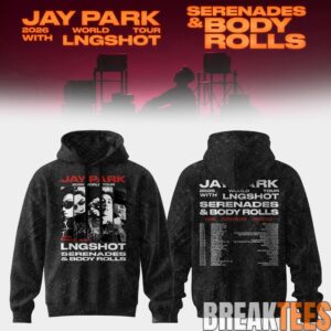 JAY PARK 2026 World Tour x LNGSHOT 'Serenades & Body Rolls' Special Hoodie 2