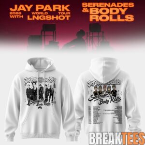 JAY PARK 2026 World Tour x LNGSHOT 'Serenades & Body Rolls' Special Hoodie 3