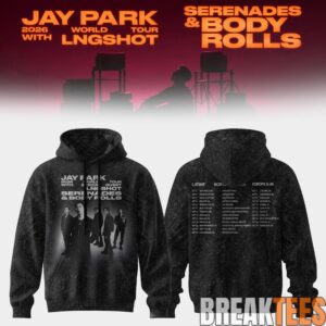 JAY PARK 2026 World Tour x LNGSHOT 'Serenades & Body Rolls' Special Hoodie 4