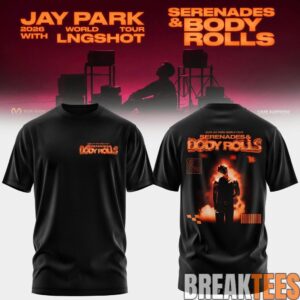 JAY PARK 2026 World Tour x LNGSHOT 'Serenades & Body Rolls' Shirt 2