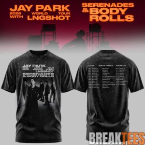 JAY PARK 2026 World Tour x LNGSHOT 'Serenades & Body Rolls' Shirt 4