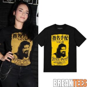 Jamie Hayter Cactus Jack Wanted Dead 2D Shirt