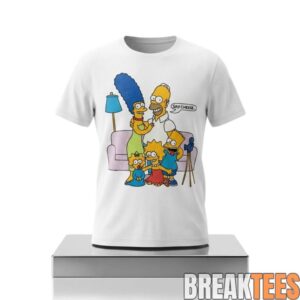 Jayden Daniels Simpsons Say Cheese 2D Shirt