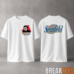 Jerry Seinfeld Shouldnt You Be Out On A Ledge Somewhere Vintage Shirt