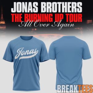 Jonas Brothers The Burning Up Tour 2026 Tee 1