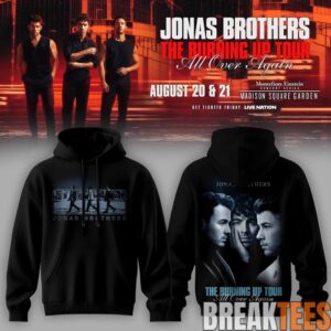 Jonas Brothers – The Burning Up Tour 2026 Limited Edition Hoodie 1 Jonas Brothers – The Burning Up Tour 2026 Limited Edition Hoodie 1