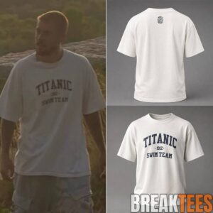 Justin Bieber In Greece Titanic Swim Team 1912 Shirt