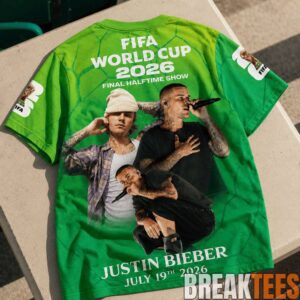 Justin Bieber World Cup 2026 Halftime Show Special Shirt 2