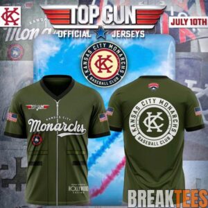 Kansas City Monarchs 2026 Top Gun Special Football Jersey