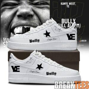 Kanye West Rap Star 'Bully' 2026 Tour AF1 Shoes 2